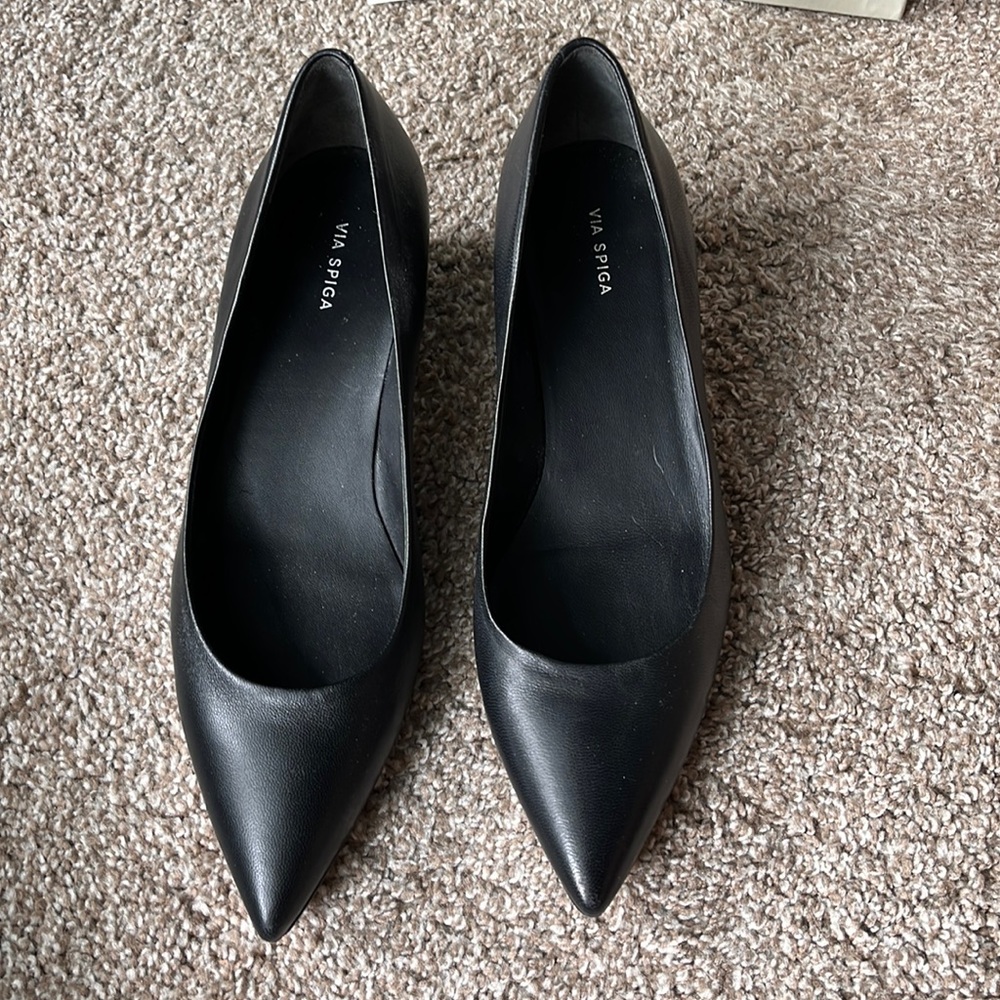 Via Spiga leather heels - Gently loved